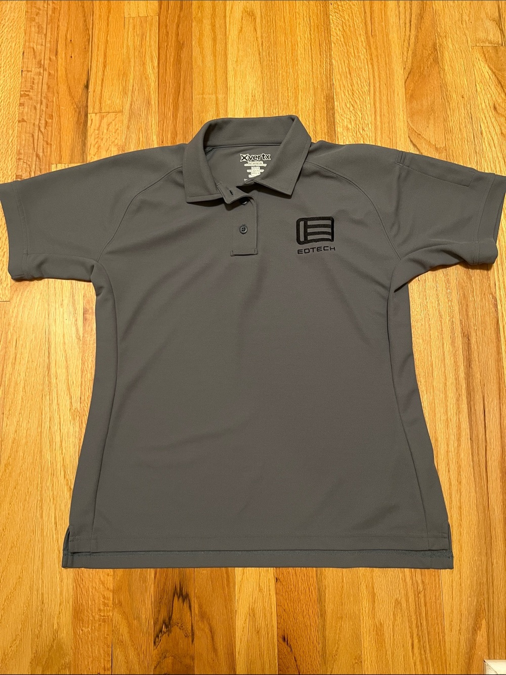 EOTECH Embroidered Gray Polo Shirt